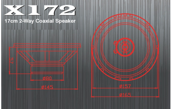 Excalibur Speakerset 400W max 17cm, Image 3