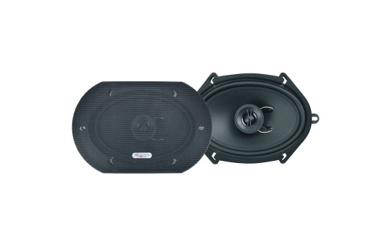 Excalibur X572 – Haut-parleurs coaxiaux 2 voies 13 x 18 cm (5" x 7") 450 W pour voiture