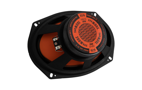 GAS MAD Haut-parleur Coaxial Niveau 1 6x9", Image 3