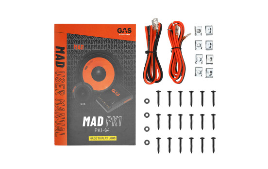 GAS MAD Niveau 1 Kit de composantes 6.5'', Image 21