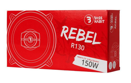 Haut-parleur 2 voies BASS HABIT REBEL 5,25", Image 3