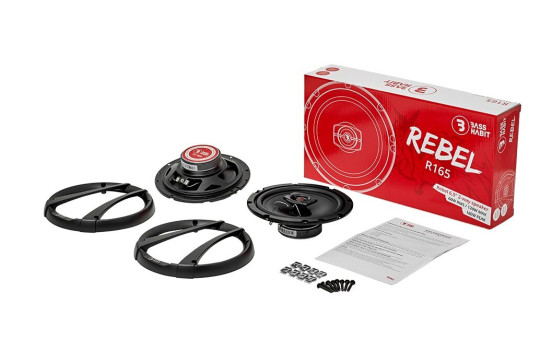 Haut-parleur 2 voies BASS HABIT REBEL 6,5"
