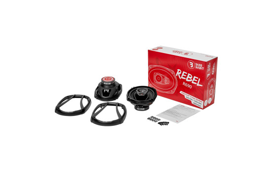 Haut-parleur 3 voies BASS HABIT REBEL 6x9", Image 8