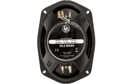 Haut-parleur coaxial DLS 6x9"/156x236mm M369
