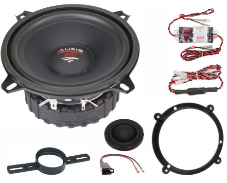 Kit composite 2 voies XFIT Audi A3 8L prêt à l'emploi 130 mm