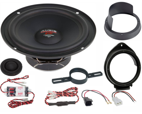 Kit composite 2 voies XFIT Opel Karl prêt à l'emploi 165 mm