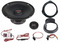 Système Compo XFIT 165 mm 2 voies MERCEDES CLASSE X 470, Système avant spécial