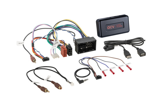 Adaptateur SWI + Info avec câble Citroën/Fiat/Opel/Véhicules 52 broches Quadlock Multilead (43uft01), Image 2