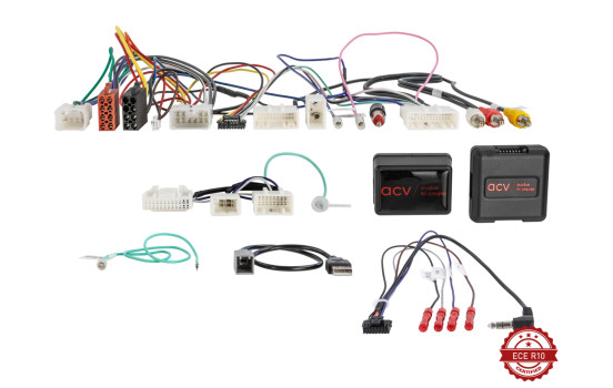 SWI Toyota Vehicles 28Pin Multilead USB/Antenne/Caméra (42sty015), Image 2
