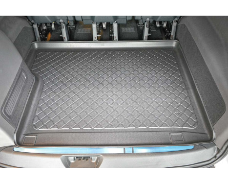 Tapis de coffre adapté pour Ford Tourneo Custom L2 Facelift V/5 02.2018- derrière la troisième rangée de sièges, Image 4