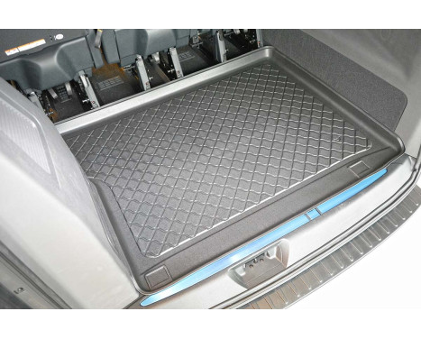 Tapis de coffre adapté pour Ford Tourneo Custom L2 Facelift V/5 02.2018- derrière la troisième rangée de sièges, Image 6