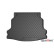 Tapis de coffre adapté pour Honda Civic X HB 5 portes 2017- (avec roue de secours), Vignette 2