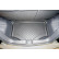 Tapis de coffre adapté pour Mitsubishi Space Star Facelift II HB/5 12.2019-, Vignette 4