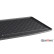 Tapis de coffre adapté pour Nissan Juke II 2019- (plancher de chargement haut variable), Vignette 3