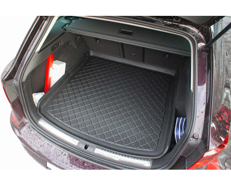 Tapis de coffre adapté pour Seat Leon III (5F) ST Kombi C/5 01.2014-02.2020 / Seat Leon X-Perience C/5, Image 4