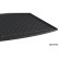 Tapis de coffre adapté pour Seat Leon ST 5F 2013- (Plancher de chargement variable haut), Vignette 3