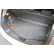 Tapis de coffre adapté pour Ssangyong Tivoli Facelift SUV/5 01.2018-2019, Vignette 5