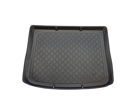 Tapis de coffre pour Volkswagen Tiguan I SUV/5 07.2007-04.2016 coffre supérieur (seuil de chargement plat