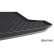 Tapis de coffre Rubbasol (Caoutchouc) adapté pour Audi Q4 e-tron (F4B) 2021- (Plancher de chargement bas), Vignette 4