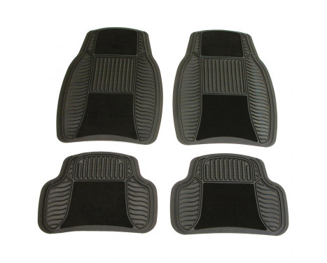 Ensemble de tapis de voiture universels en caoutchouc/moquette « Dakota » Carpoint