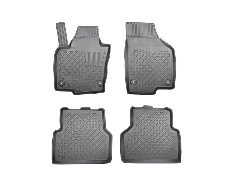 Tapis en caoutchouc pour Volkswagen Tiguan I 2007-2016