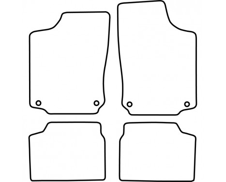 Tapis d'automobile Opel Corsa C 2000-2006, Image 2