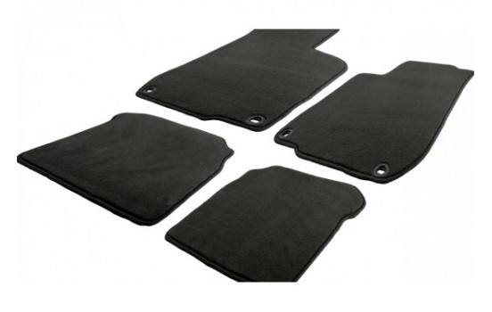 Tapis d'automobile Velours Fiat Punto Evo 2010- 7-parts