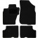 Tapis de sol adaptés à Dacia Duster 4x4 2010-2013 (lot de 4)