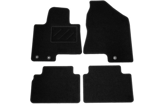 Tapis de sol adaptés à Hyundai iX35 2010- (lot de 4)
