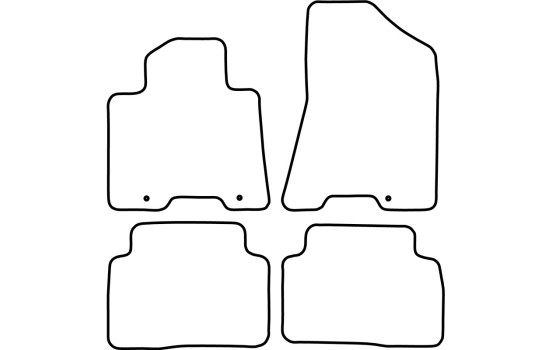 Tapis de sol adaptés à Hyundai Tucson 2015-, Image 2
