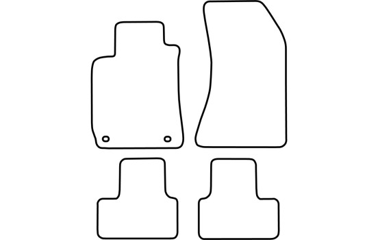 Tapis de sol adaptés à l'Alfa Romeo 159 (2005-2010), Image 2