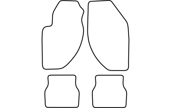 Tapis de sol adaptés à l'Alfa Romeo 166 (1998-2000), Image 2