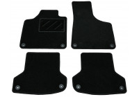 Tapis de sol adaptés à l'Audi A3 2003-2012 (lot de 4)