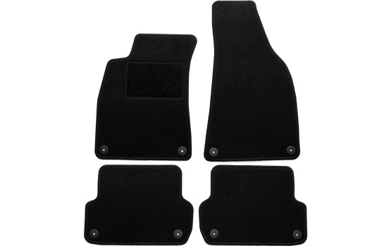 Tapis de sol adaptés à l'Audi A4 Cabriolet 2001-2008 (lot de 4)