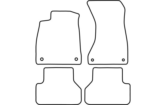 Tapis de sol adaptés à l'Audi A5 II (F5) 2016-, Image 2