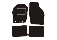 Tapis de sol adaptés à l'Opel Agila 2000-2002 (lot de 4)