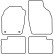 Tapis de sol adaptés à l'Opel Agila A 2002-2004