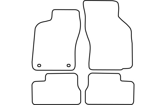 Tapis de sol adaptés à l'Opel Astra F 1991-1997, Image 2