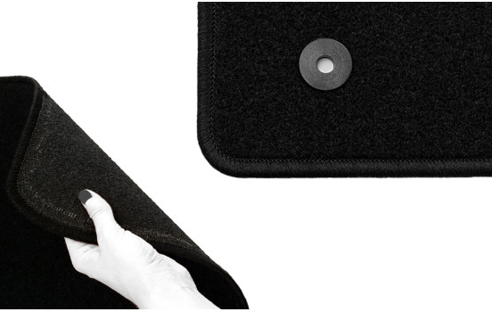 Tapis de sol adaptés à l'Opel Astra H 2004-2010 (lot de 4), Image 3