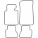 Tapis de sol adaptés à la BMW Série 3 E46 Cabriolet (1998-2005) - Lot de 4, Vignette 3