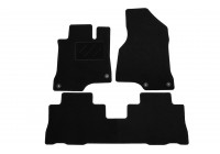 Tapis de sol adaptés à la Chevrolet Captiva 2006- (3 pièces)
