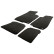 Tapis de sol adaptés à la Ford Focus 2008-2011 (velours)