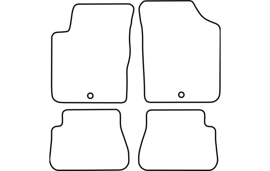 Tapis de sol adaptés à la Kia Picanto 2008-2011, Image 2