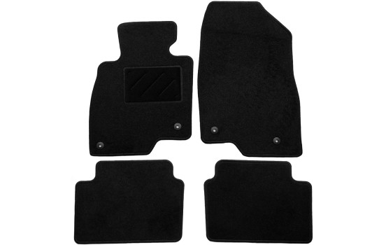 Tapis de sol adaptés à la Mazda 6 2012- (lot de 4)