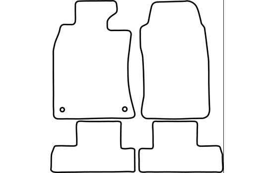 Tapis de sol adaptés à la Mini R52 Cabriolet 2005-2007, Image 2