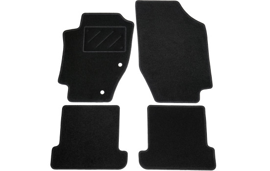 Tapis de sol adaptés à la Peugeot 307 CC 2003-2009 (lot de 4)