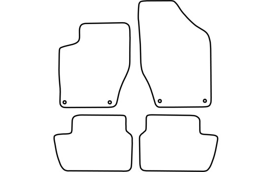 Tapis de sol adaptés à la Peugeot 308 (2007-2013), Image 2