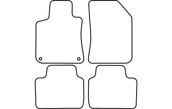 Tapis de sol adaptés à la Peugeot 308 SW 2014-