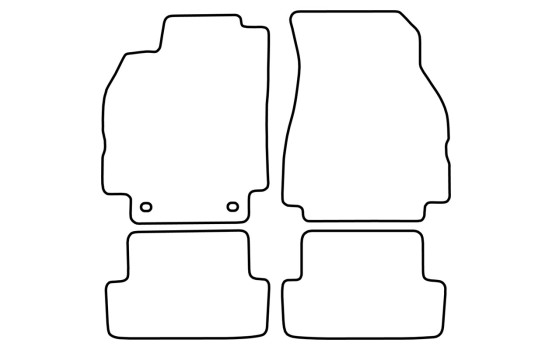 Tapis de sol adaptés à la Renault Megane 1996-2003, Image 2