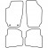 Tapis de sol adaptés à la Skoda Fabia 1999-2007 (lot de 4), Vignette 5